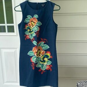 Warehouse Blue Floral Dress for Sale up to 90% Off: Poshmark